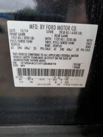 1FM5K8GTXFGB46819 Ford EXPLORER SPORT