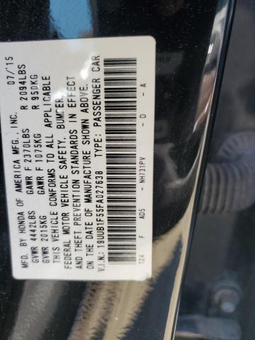 19UUB1F55FA027638 Acura TLX TECH