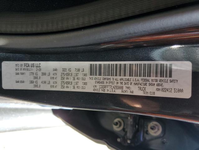 1C6SRFFT7LN293008 RAM 1500 Big Horn/lone Star
