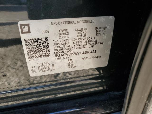 5GAEVBKW7LJ198421 Buick Enclave Premium