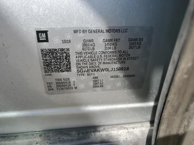 5GAEVAKW0LJ158918 Buick Enclave Essence