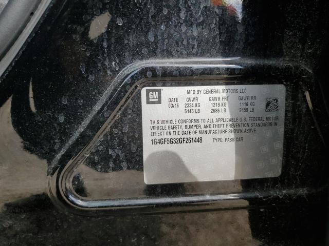 1G4GF5G32GF261448 Buick Lacrosse Premium