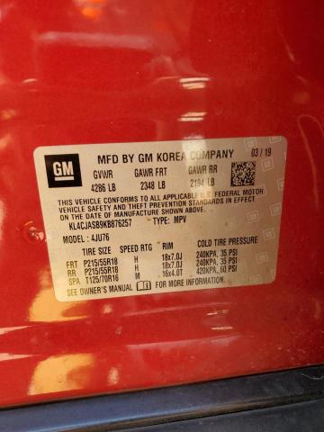 KL4CJASB9KB876257 Buick Encore Preferred