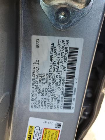 19XFL2H8XPE019664 Honda Civic Sport