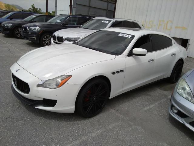 2014 Maserati Quattroporte S მანქანა იყიდება აუქციონზე, vin: ZAM56RRA7E1079202, აუქციონის ნომერი: 49525514