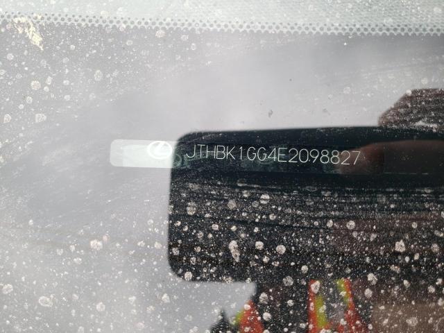 JTHBK1GG4E2098827 Lexus ES 350