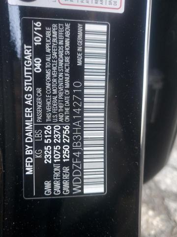 WDDZF4JB3HA142710 Mercedes-Benz E 300