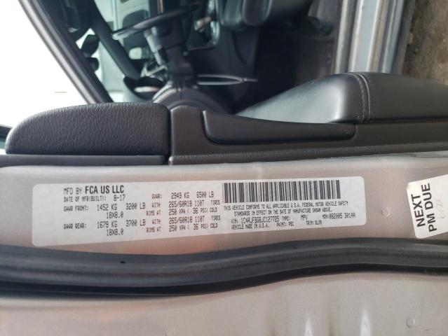 1C4RJFBG6JC127725 Jeep Grand Cherokee Limited