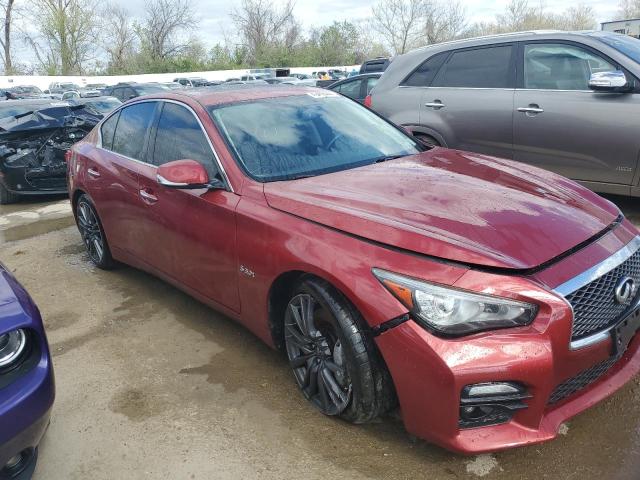 JN1FV7AR1GM451512 Infiniti Q50 Red Sport 400