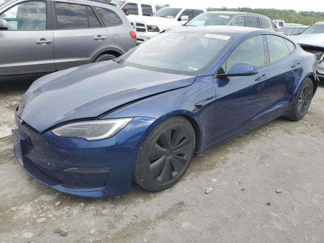 50603134 :رقم المزاد ، 5YJSA1E50NF492716 vin ، 2022 Tesla Model S مزاد بيع
