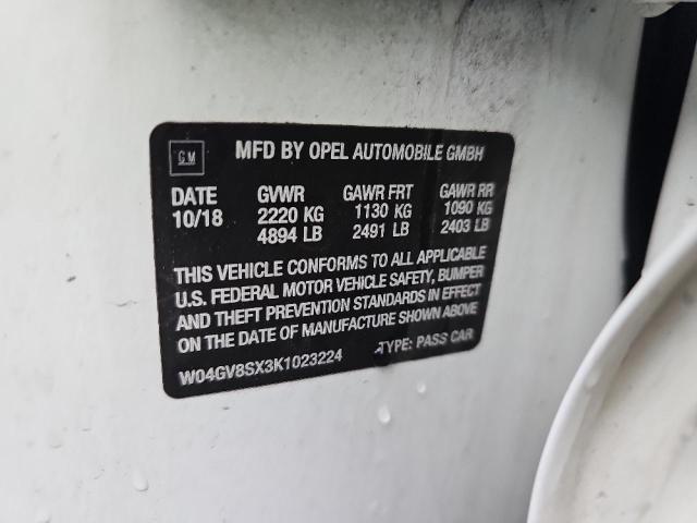 W04GV8SX3K1023224 Buick Regal Tourx Essence