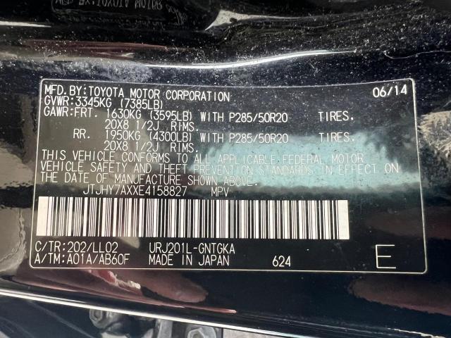 JTJHY7AXXE4158827 Lexus LX 570
