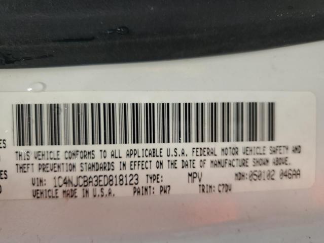 1C4NJCBA3ED818123 Jeep Compass Sport