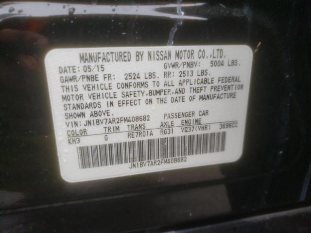JN1BV7AR2FM408682 Infiniti Q50 BASE