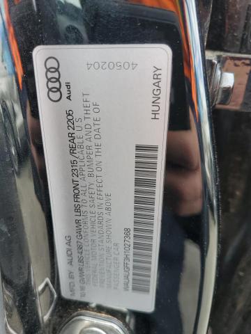WAUAUGFF3H1027368 Audi A3 PREMIUM