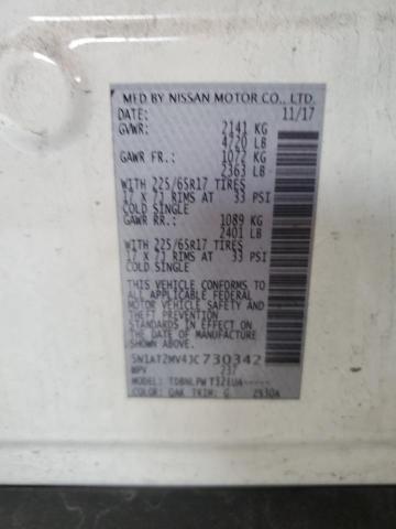 5N1AT2MV4JC730342 Nissan ROGUE S