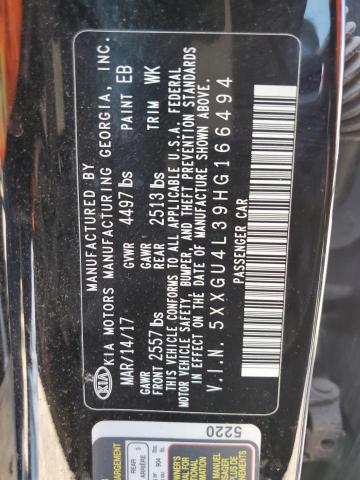 5XXGU4L39HG166494 KIA OPTIMA EX