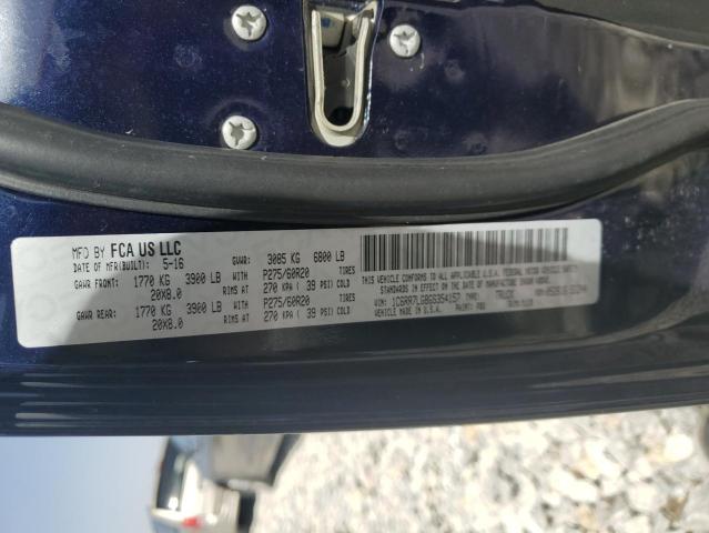 1C6RR7LG8GS354157 RAM 1500 Slt