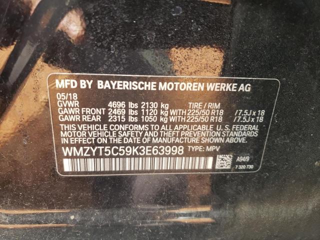 WMZYT5C59K3E63998 Mini Cooper S Countryman All4