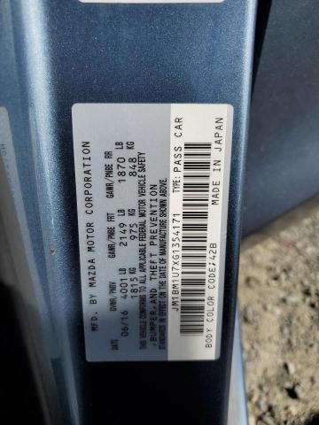 JM1BM1U7XG1354171 Mazda 3 SPORT