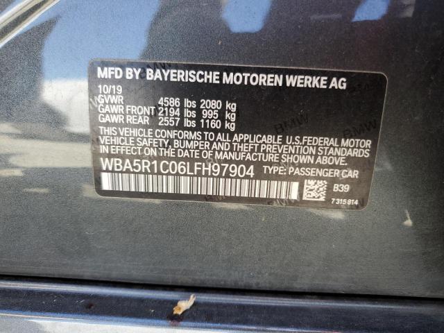 WBA5R1C06LFH97904 BMW 330I