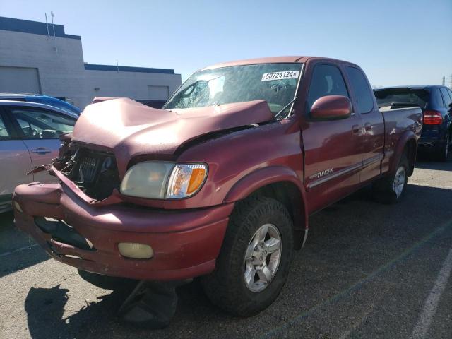 Auction sale of the 2002 Toyota Tundra Access Cab Limited, vin: 5TBRT38122S281983, lot number: 50724124