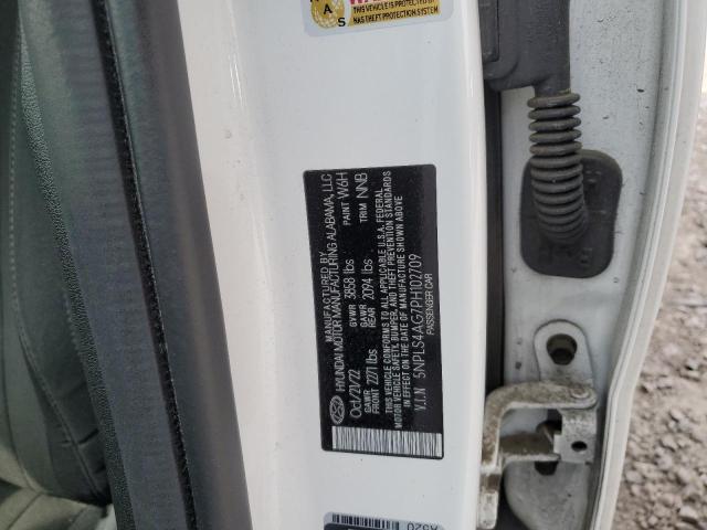 5NPLS4AG7PH102709 Hyundai ELANTRA SEL