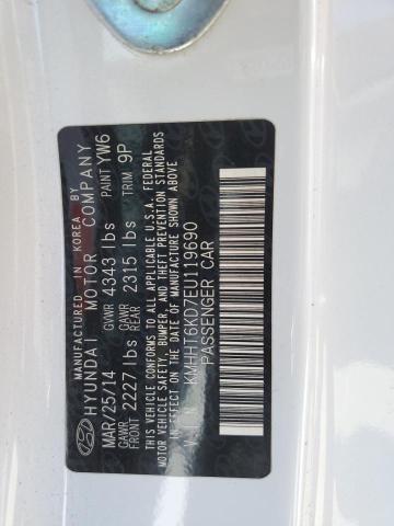 KMHHT6KD7EU119690 Hyundai Genesis Coupe 2.0t