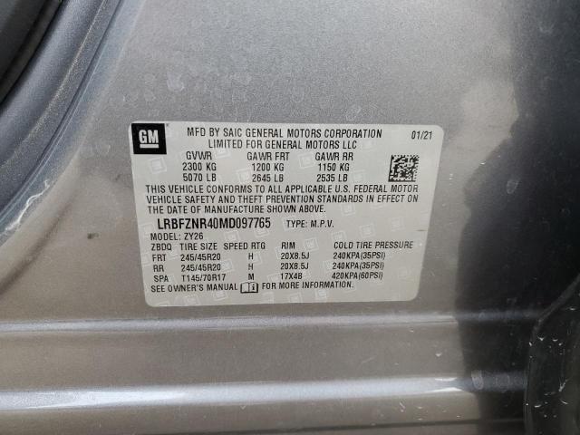 LRBFZNR40MD097765 Buick Envision Essence