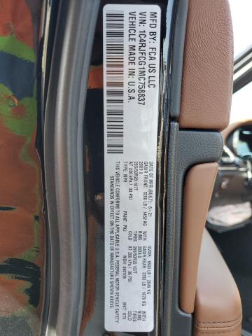 1C4RJFCG1MC758837 Jeep Grand Cherokee Overland