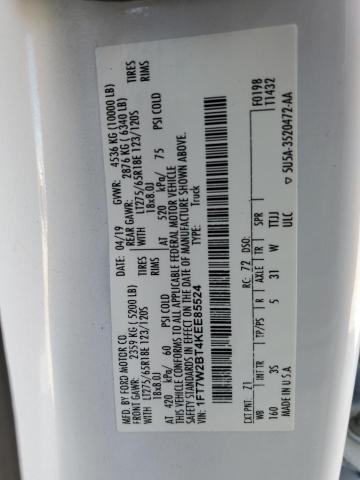 1FT7W2BT4KEE85524 Ford F250 Super Duty