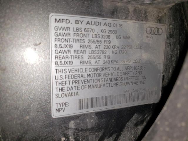 WA1LAAF73HD007396 Audi Q7 Premium Plus