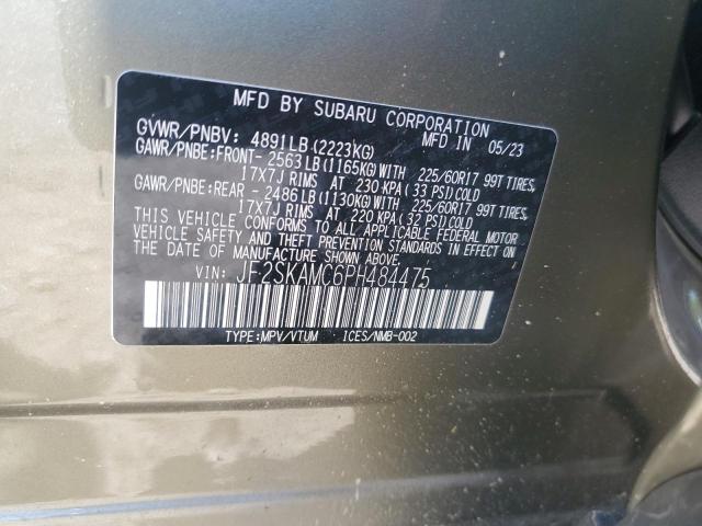 JF2SKAMC6PH484475 Subaru Forester Wilderness
