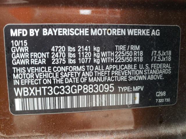 WBXHT3C33GP883095 BMW X1 Xdrive28i