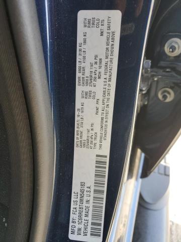 1C6RREBT4MN545183 RAM 1500 Big Horn/lone Star