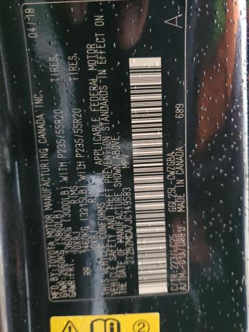 2T2BZMCA7JC149583 Lexus Rx 350 Base