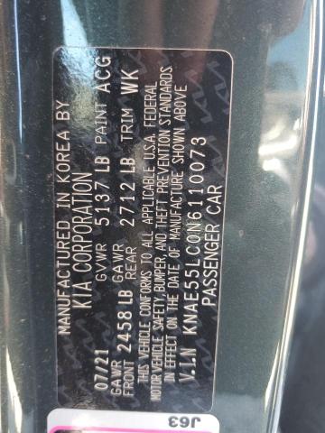 KNAE55LC0N6110073 KIA Stinger Gt2