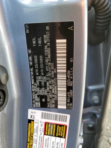 5TDFZRBHXMS117112 Toyota Highlander Platinum
