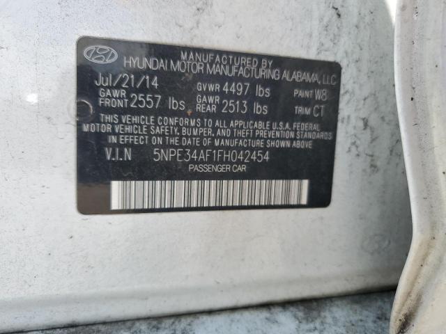 5NPE34AF1FH042454 Hyundai Sonata Sport