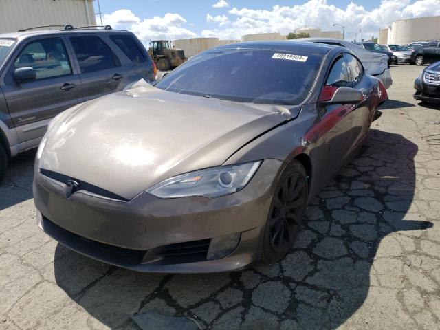 2015 Tesla Model S მანქანა იყიდება აუქციონზე, vin: 5YJSA1E19FF117356, აუქციონის ნომერი: 48919504