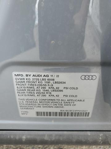 WA1BCBFZ3PP012527 Audi Q4 E-tron Premium Plus