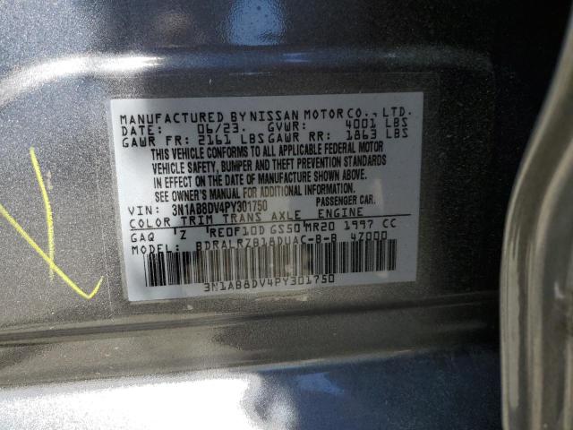3N1AB8DV4PY301750 Nissan SENTRA SR