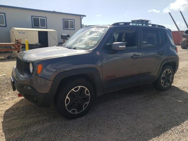 2016 Jeep Renegade Trailhawk მანქანა იყიდება აუქციონზე, vin: ZACCJBCT1GPD78389, აუქციონის ნომერი: 50386074