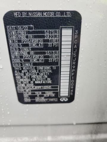 3PCAJ5JR9PF100945 Infiniti QX55 LUXE
