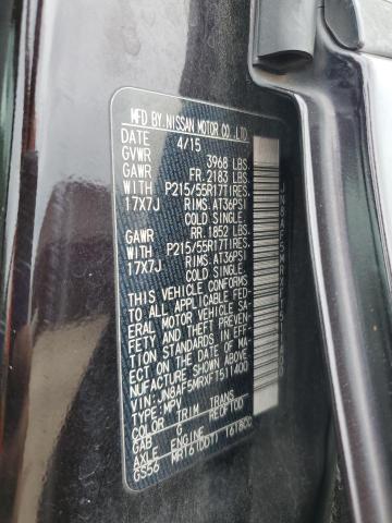 JN8AF5MRXFT511400 Nissan JUKE S