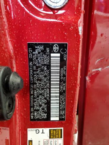 JTDKAMFU8M3142799 Toyota Prius Special Edition