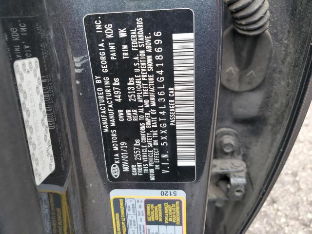5XXGT4L36LG418696 KIA Optima Lx