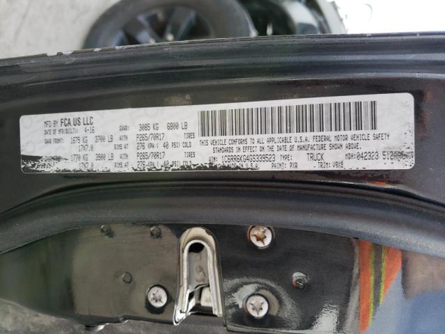 1C6RR6KG4GS339523 RAM 1500 St