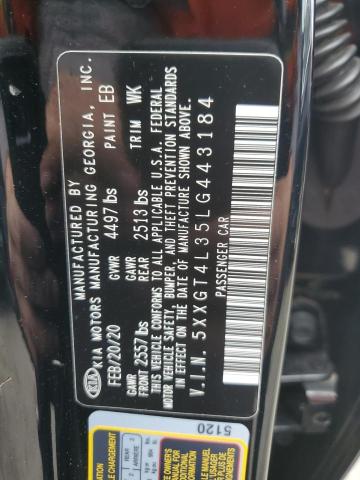 5XXGT4L35LG443184 KIA Optima Lx