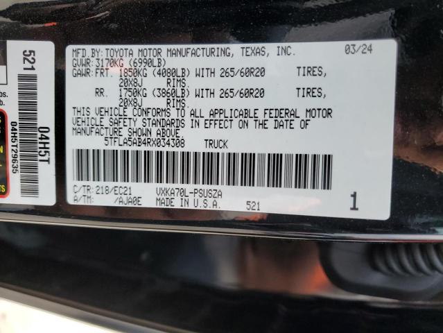 5TFLA5AB4RX034308 Toyota Tundra Crewmax Sr